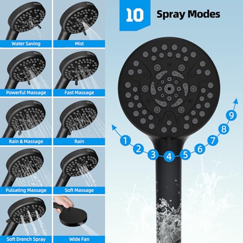 All Metal cUPC Certified High Pressure Rainfall 12'' Shower Head