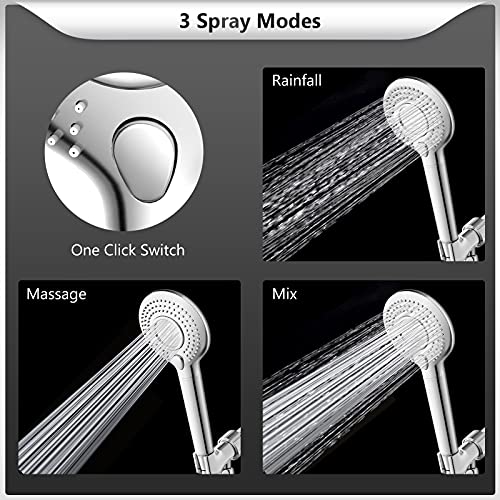 Filtered Shower Head with Handheld