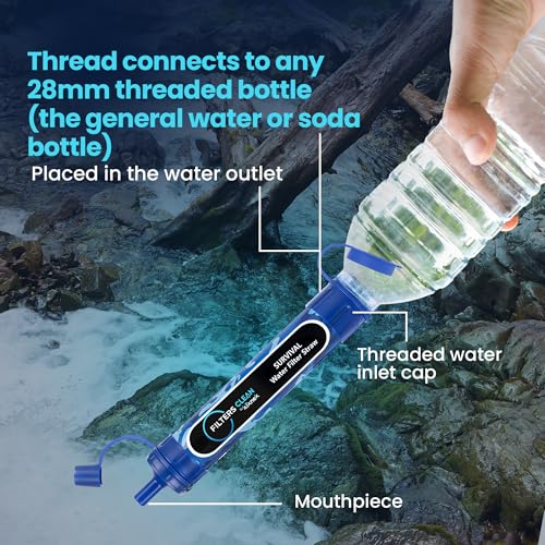 Filters Clean Survival Water Filter Straw