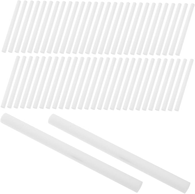 50pcs Essential Oil Diffuser Refill Sticks Filter Cotton Core for Humidifier Fragrant Volatile Sticks Car Diffuser Bedside Humidifier Filter Replacement - AquaVibe