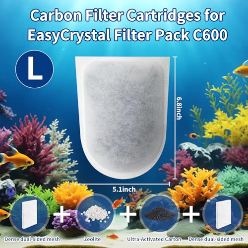 10Pack Carbon Filters for Aquariums