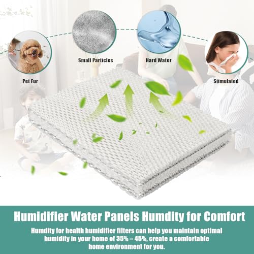 45 Water Panel Humidifier Filter Pad Replacement Compatible with Aprilaire Whole House Humidifier Models 400 (2 Count)