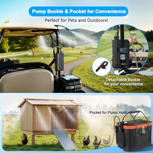 Portable Misting System for Outside Patio