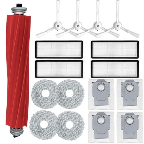 Accessories Kit Compatible with Roborock Qrevo S (17 Count)
