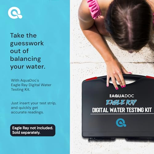 AquaDoc 7-in-1 Pool, Spa & Hot Tub Test Strips - 100 pH Strips (100 Strips)