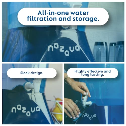 Gravity Fed Water Filter Dispenser and Countertop Unit for Every Day Use