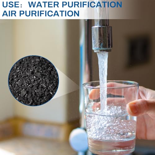 30 Lbs Activated Charcoal Bulk Coconut Granular Carbon 10
