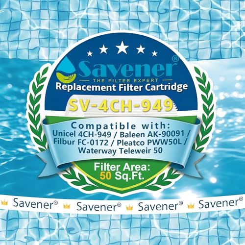 4CH 949 Hot Tub Spa Filter Cartridge (2 Count)