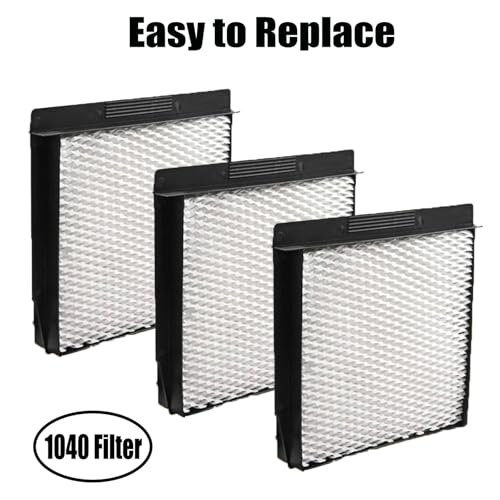 3 Pack Replcement Super Wick Filters for AirCare 1040 Series Humidifiers (3 Count)