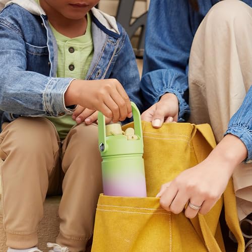 Kids Insulated Water Bottle with Straw