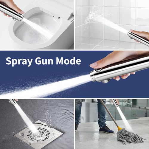 On Off Pause Camper Shower Head with Filter for RV