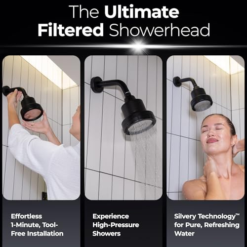 High Pressure Filtered Shower Head