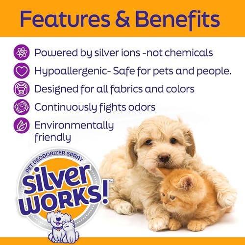 Pet Odor Eliminator Spray For Home (16.9 Fl Oz)