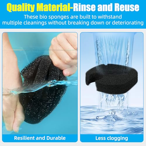 8 pcs Replacement Canister Filter Pads Compatible with AMOSIJOY