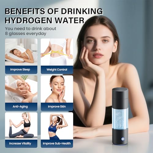Hydrogen Water Bottle Generator with SPE PEM Technology