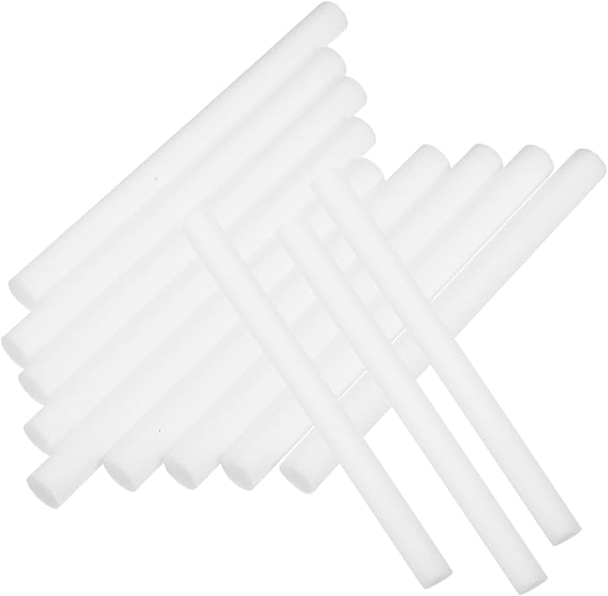 Vaguelly 50pcs Cotton Diffuser Sticks for Essential Oil Humidifiers Versatile Fragrance Emitters for Car Easy to Use Replacement Wicks White - AquaVibe