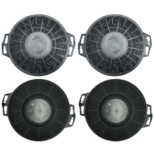 4 Pack CACF006 Charcoal Filters Replacement for CIARRA Range Hood Models CAS75918B (4 Count)