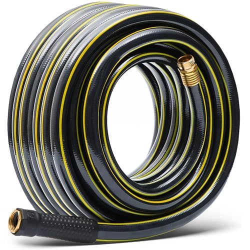 Solution4Patio Long Black Garden Hose 3 (50 Foot)