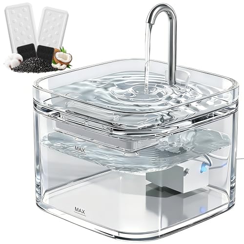 Glass Cat Water Fountain
