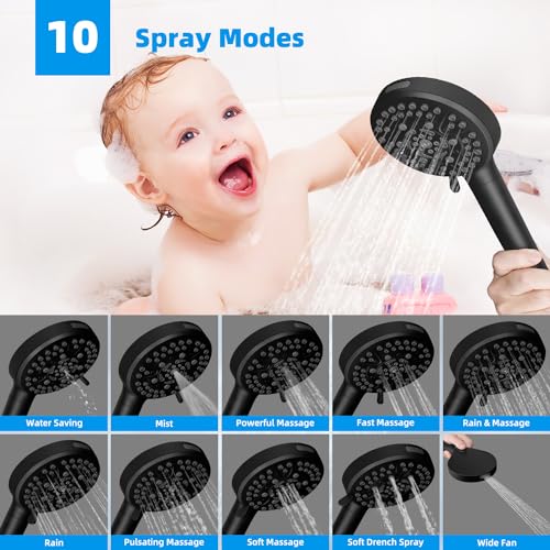 12" Dual Filtered Shower Head Combo
