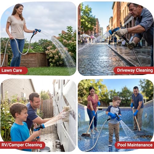 100ft Metal Garden Hose