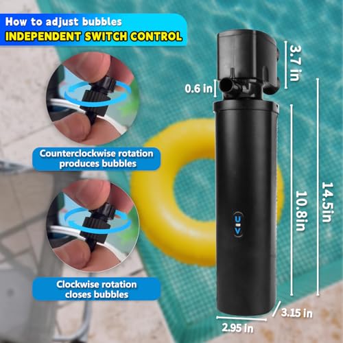 600GPH UV Aquarium Filter for 100