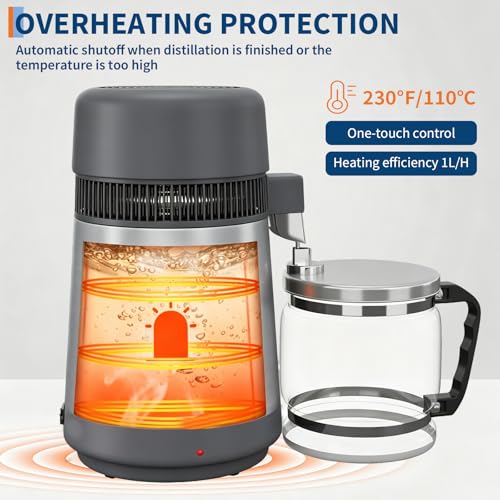 4L Countertop Water Distiller