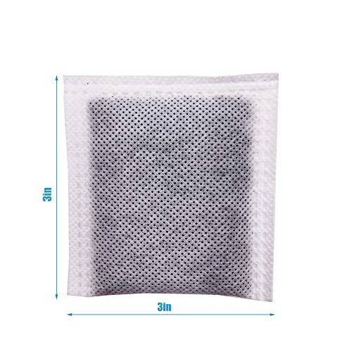 Compact Activated Charcoal Odor Absorbing Filter Refill Deodorizer (8 Count)