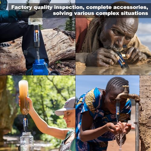 Straw Water Filter 5 Pack (5 Count)