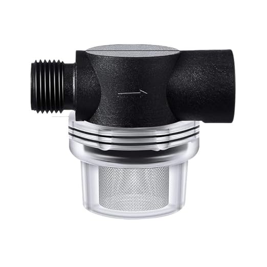 Water Pump Strainer, 1/2 Inch Hose Barb in-Line Strainer Twist-On Sprayer Filter for Water Pump RV Camper Marine Boat Lawn