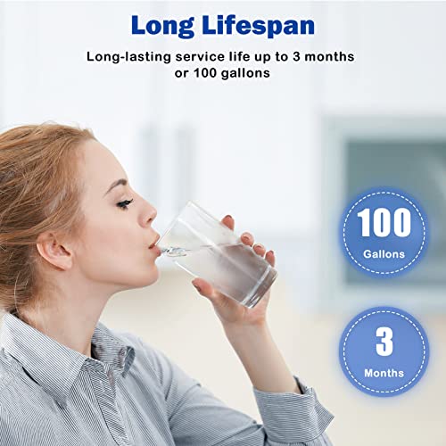 3 Pack PURWater Filter Replacement for RF (3 Count)
