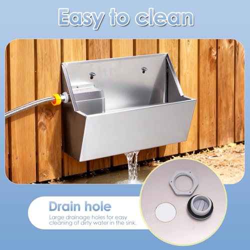 Dog Water Bowl Dispenser Stainless Steel (4.4 Gram)