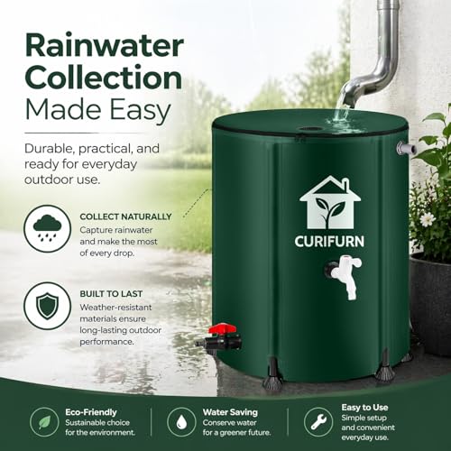 53 Gallon Collapsible Rain Water Barrel
