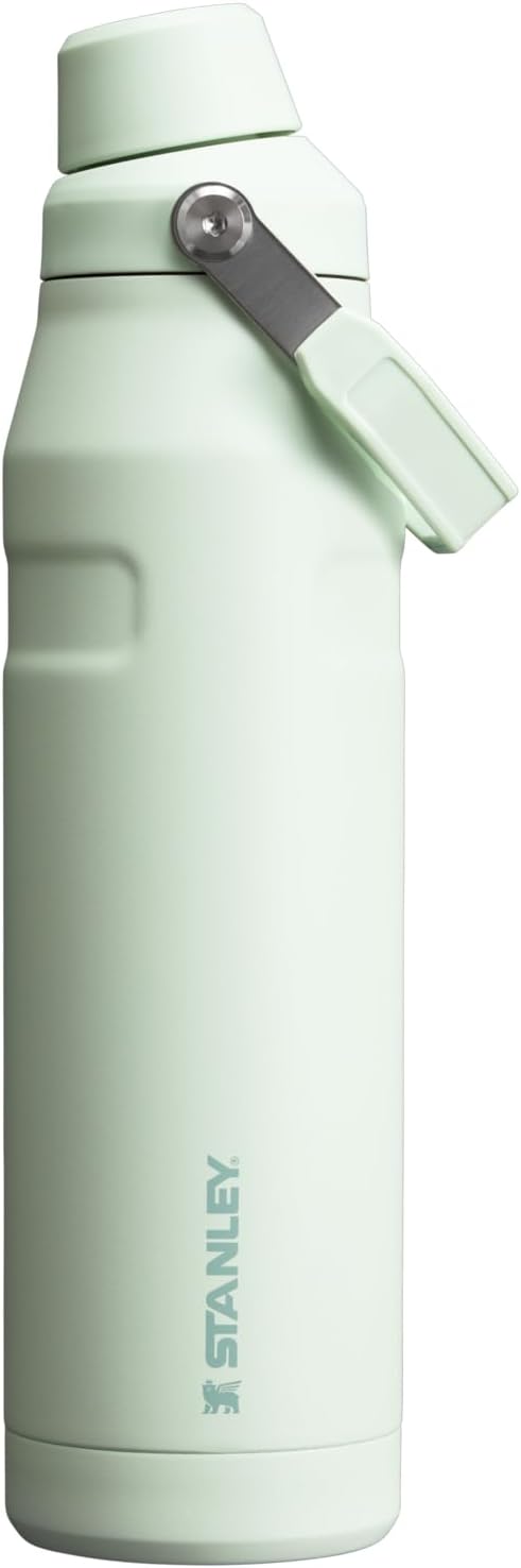 Stanley IceFlow Fast Flow Water Bottle | Angled Spout Lid | Lightweight & Leakproof for Travel & Sports | Insulated Stainless Steel | BPA-Free