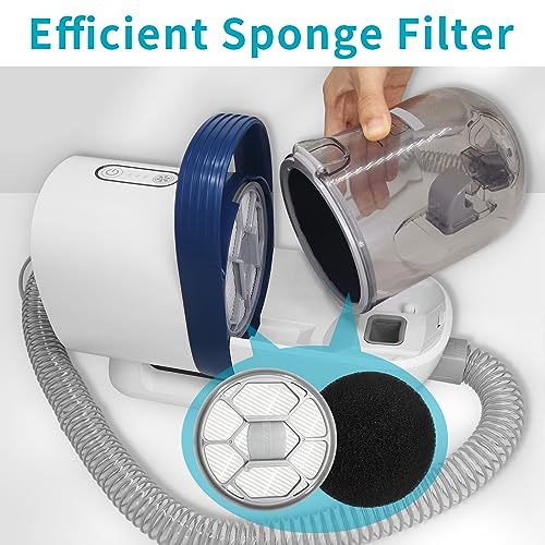 Hepa Sponge Filter for Oneisall &Afloia &Homeika Pet Grooming Kit Vacuum (2 Count)