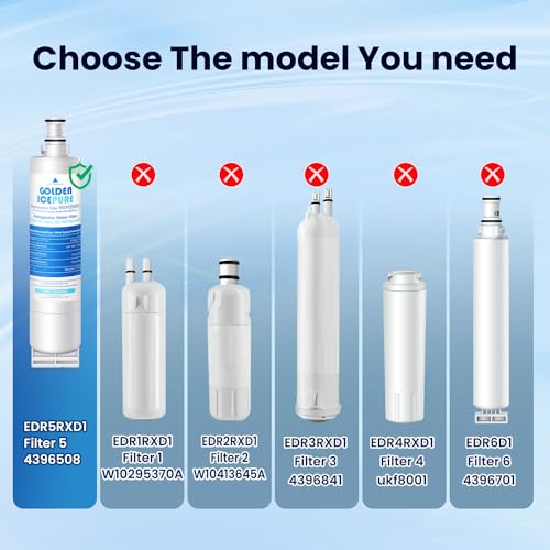 4396508 Refrigerator Water Filter (2 Count)