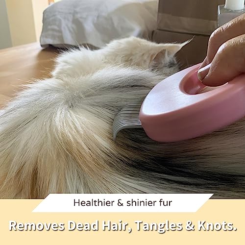 The Original Pet Hair Removal Massaging Shell Comb