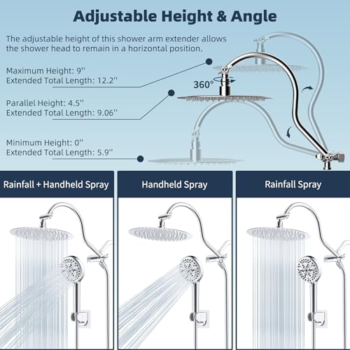 All Metal cUPC Certified Shower Head