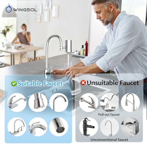 Stainless Steel Water Filter for Sink Faucet