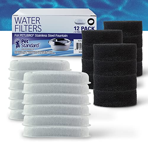 PETLIBRO Model PLWF003 Stainless Steel PET Water Fountain Replacement Filter A