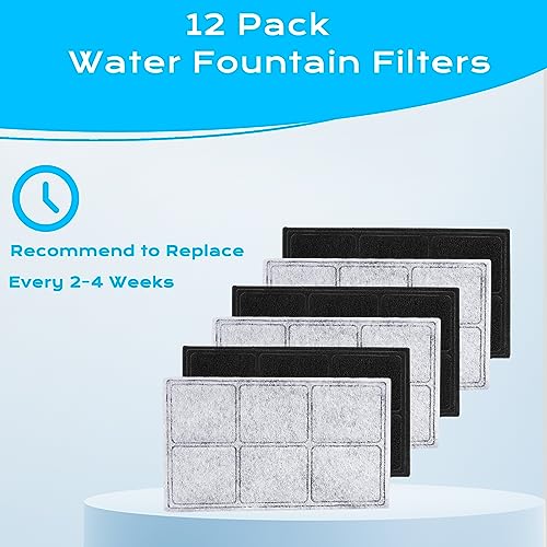 Cat Water Fountain Filters (12 Count)