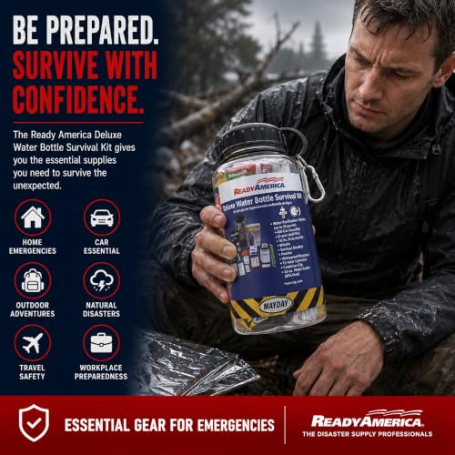 70060 Deluxe Water Bottle Survival Kit