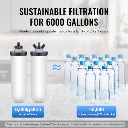 Gravity fed Water Filter System