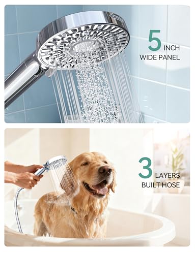 Filtered Shower Head with Handheld