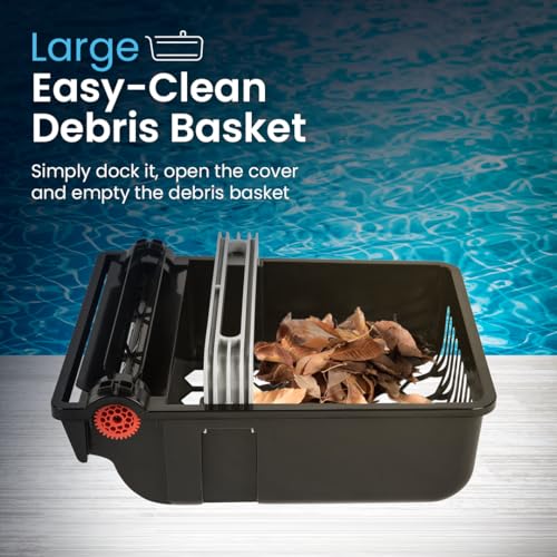 SE Solar Powered Automatic Robotic Pool Surface Skimmer Cleaner with 24