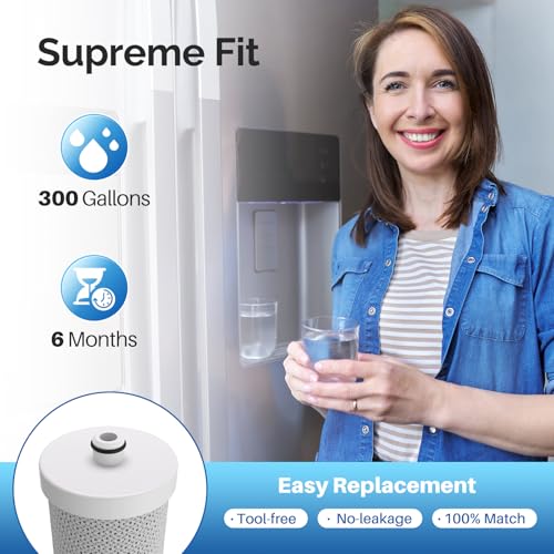 WF1CB Refrigerator water filter Replacement For Frigidaire PureSource WF1CB (3 Count)