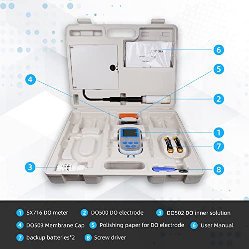 SX716 Portable Lab Dissolved Oxygen DO Meter