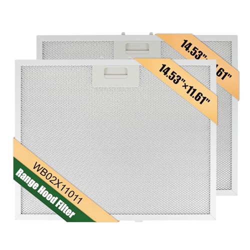 WB02X11011 Aluminum Range Hood Filter 14.5"×11.5" for GE