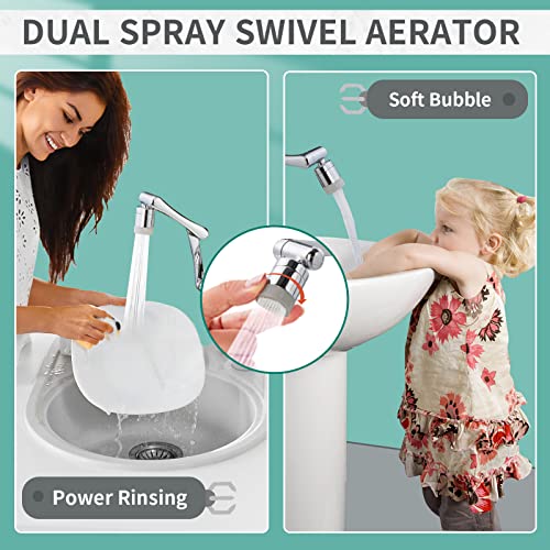 1080°Rotating Faucet Extender Double Extension