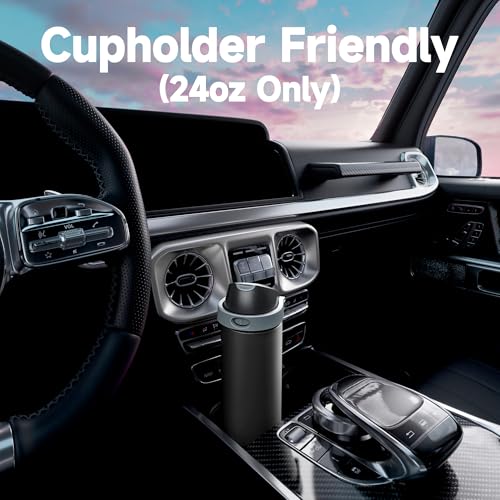 24 oz Insulated Water Bottle for Sports